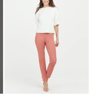 SPANX Slim Ponte Skinny Pants in Rosewood